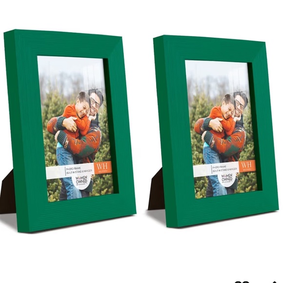 Other - Green Picture Frame Set 3.5x5”